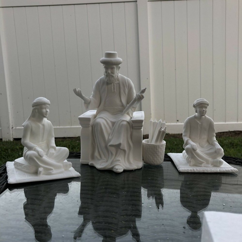 2006 Lenox 3PC The Teacher & His Students Figurine